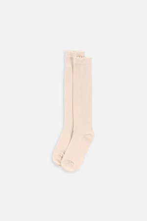 COCCODRILLO sokid SOCKS GIRL, beeži, ZC3382217SOG-002 ZC3382217SOG-002-023