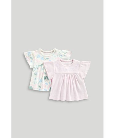 MOTHERCARE lühikeste varrukatega t-särk 2 tk., LK397 86 