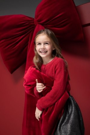 COCCODRILLO kampsun, punane, cm 