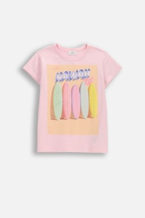 COCCODRILLO lühikeste varrukatega t-särk, roosad, WC6143202VGB-007-164, 164 suurus 