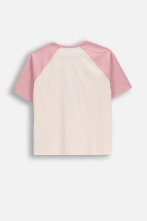 COCCODRILLO lühikeste varrukatega t-särk, beež, cm 