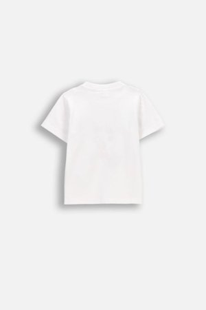 COCCODRILLO lühikeste varrukatega t-särk, valged, 