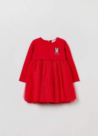 OVS GIRL9-36M DRESSES 2H 9-12 RED 001923500 