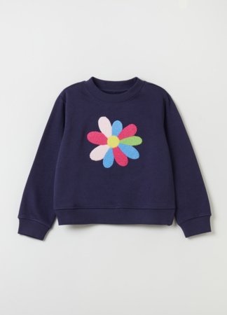 OVS GIRL3-10Y SWEATSHIRTS 2H 5-6 BLUE 001896339 