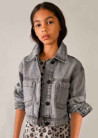 MAYORAL teksajakk, grey, 6.406-89, cm 