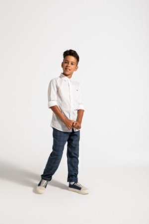 COCCODRILLO püksid BACK TO SCHOOL BOY, tumesinine, WC4119101BSB-015-164, 164 cm 