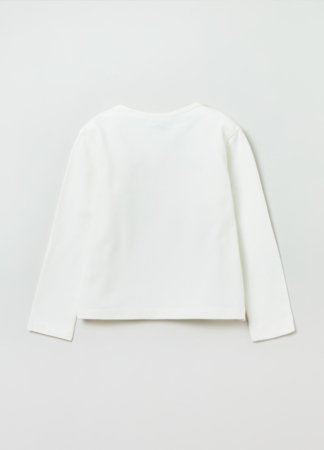 OVS GIRL3-10Y T-SHIRTS L/S 2M 9-10 WHITE 001896128 