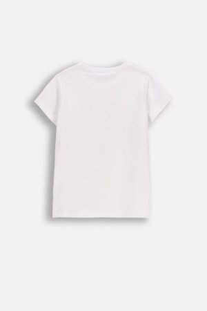 COCCODRILLO lühikeste varrukatega t-särk, valged, cm 