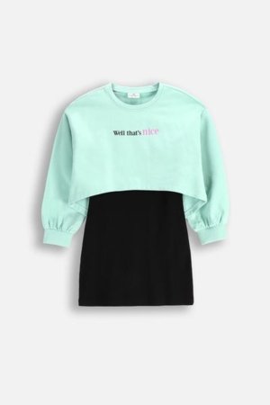 COCCODRILLO pikkade varrukatega kleit COSMIC GIRL JUNIOR, värv, WC5129102CGJ-022-164, 164 cm 