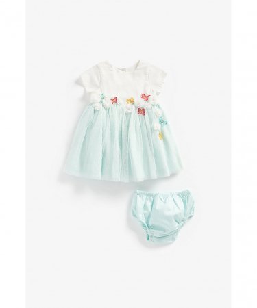 MOTHERCARE lühikeste varrukatega kleit + aluspüksid, BB732 567597