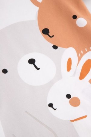 COCCODRILLO lühikeste varrukatega t-särk, kreemi värv, 