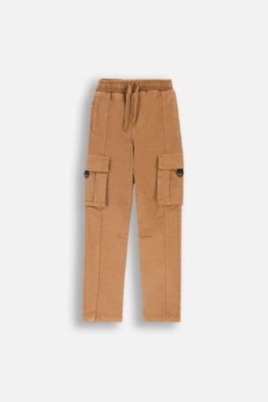 COCCODRILLO joggers FOREST FRIENDS JUNIOR, pruunid, ZC4119101FBJ-018-164, 164 cm 