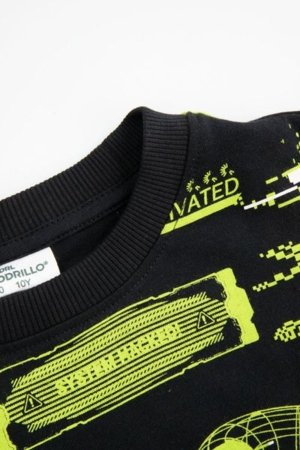 COCCODRILLO t-särgid EVERYDAY BOY A, must, ZC5143108VBA-021-164, 164 cm 