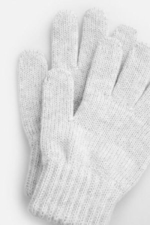 COCCODRILLO gloves ACCESSORIES WINTER GIRL, silver, ZC4360310AWG-024-XXL, XXL cm 