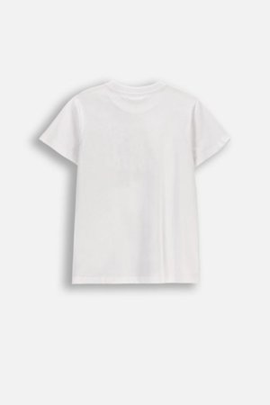 COCCODRILLO lühikeste varrukatega t-särk, valged, WC6143209VBB-001-152, 152 suurus 