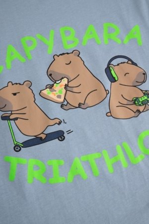 COCCODRILLO lühikeste varrukatega t-särk, sinised, cm 