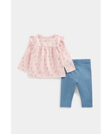 MOTHERCARE pikkade varrukatega t-särk ja sukapüksid, FA890 640409