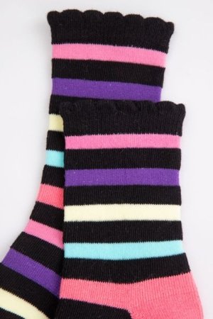 COCCODRILLO sokid SOCKS GIRL, värviline, cm 
