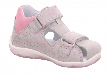 SUPERFIT Sandaalid Fanni Lightgrey/Pink 0-09041-25 21 0-09041-25 18