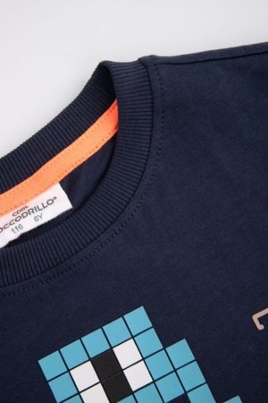 COCCODRILLO pikkade varrukatega t-särk, tumesinised, cm 