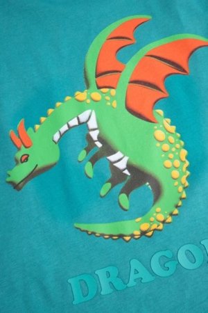 COCCODRILLO lühikeste varrukatega särk DRAGONS BOY KIDS, sinine, WC5143204DBK-013-122, 122 cm 