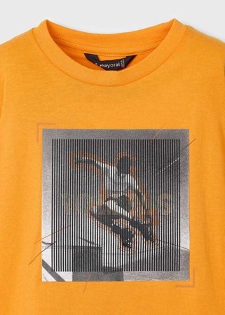 MAYORAL lühikeste varrukatega särk, orange, 3035-41, 140 cm 