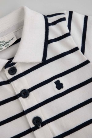 COCCODRILLO lühikeste varrukatega bodi, valge, suurus 