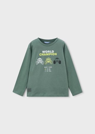 MAYORAL pikkade varrukatega t-särk, green, 3.084-20, cm 