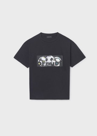 MAYORAL lühikeste varrukatega t-särk, black, 6.033-18, 128  cm 