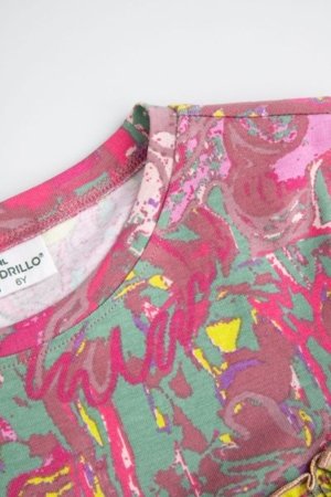 COCCODRILLO pikkade varrukatega kleit DREAM DIARIES GIRL KIDS, värv, WC5129101DGK-022-122, 122 cm 