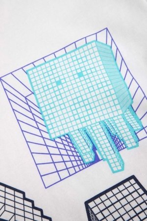 COCCODRILLO lühikeste varrukatega t-särk, valged, suurus 