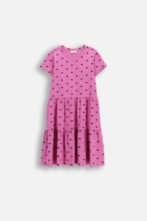 COCCODRILLO lühikeste varrukatega kleit, roosa, suurus 