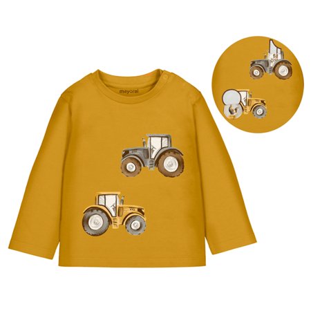 MAYORAL pikkade varrukatega särk, mustard, 2.069-40 