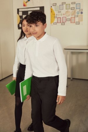 NEXT pikkade varrukatega polo särk, 968394 158 96839411