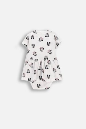 COCCODRILLO lühikeste varrukatega bodi, valge, WC6112801LGD-001-086, 86 suurus 