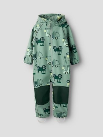 NAME IT kombinesoon ALFA, softshell, 13237076-7C8C87, 110 cm 