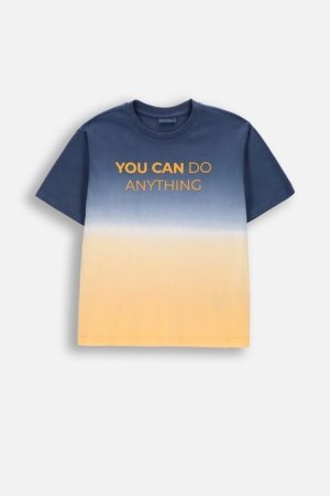 COCCODRILLO lühikeste varrukatega t-särk, sinised, WC6143202MBJ-022-128, 128 cm 