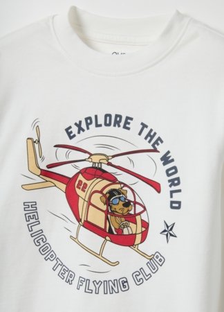 OVS pikkade varrukatega t-särk, 116 cm, 002518791 