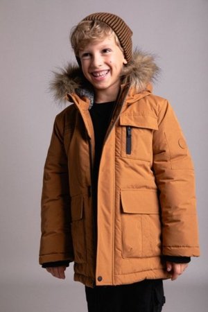 COCCODRILLO jakk OUTERWEAR BOY KIDS, kreemjas, cm 