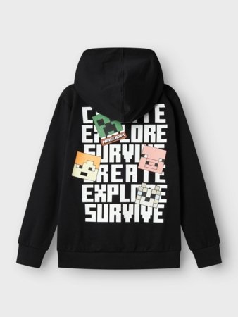 NAME IT MINECRAFT kapuutsiga pusa, 13238540 134-140 