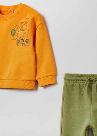 OVS BOY9-36M JOGGING L/S 2M 30-36 ORANGE 001699045 001699045