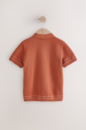 NEXT lühikeste varrukatega polosärk, AA8951, 116 cm 