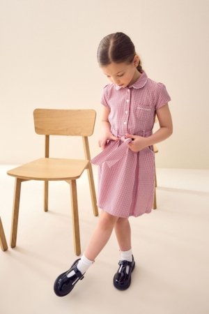 NEXT lühikeste varrukatega kleit ja juuksepahmakas, 105911 128 