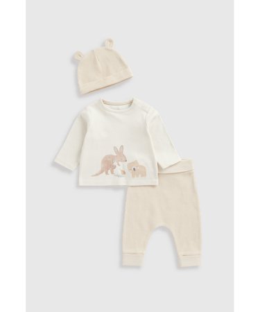 MOTHERCARE pikkade varrukatega särk, püksid ja müts, GF290 