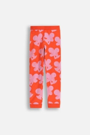 COCCODRILLO säärised MAXITROPIC GIRL KIDS, punane, WC5122104MGK-009-122, 122 cm 