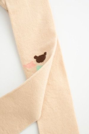 COCCODRILLO tights TIGHT COTTON COLORFUL, beige, ZC4380210TCC-002-104, 104/110 cm 