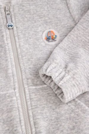 COCCODRILLO sweatshirt MY WAY BOY NEWBORN, hall, ZC4132201MBN-019-086, 86 cm 