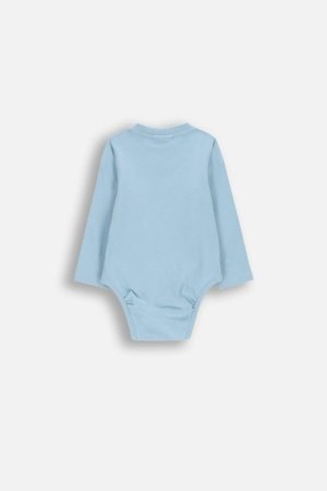 COCCODRILLO pikkade varrukatega bodi, sinine, suurus 