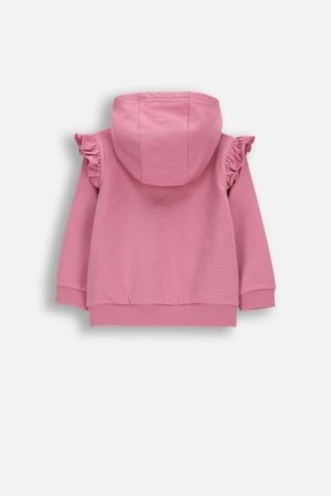 COCCODRILLO kapuutsiga tõmblukuga pusa, roosa, WC6132401HGN-007-062, 62 suurus 