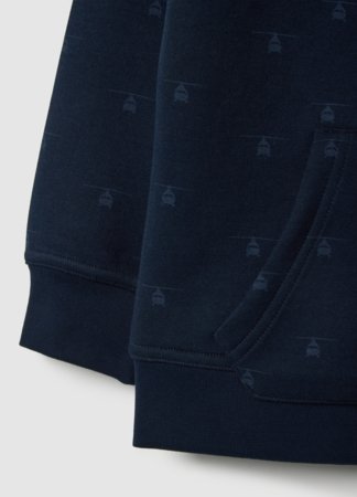 OVS kapuutsiga tõmblukuga pusa, 116 cm, 002558437 